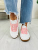Runway Bloom Sneakers in Lt Pink Combo