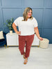 Lovervet Cropped in Color Tummy Control Cropped Straight Leg Jeans-Multiple Colors in Reg/Curvy