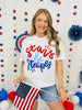 Stars And Stripes Graphic Tee