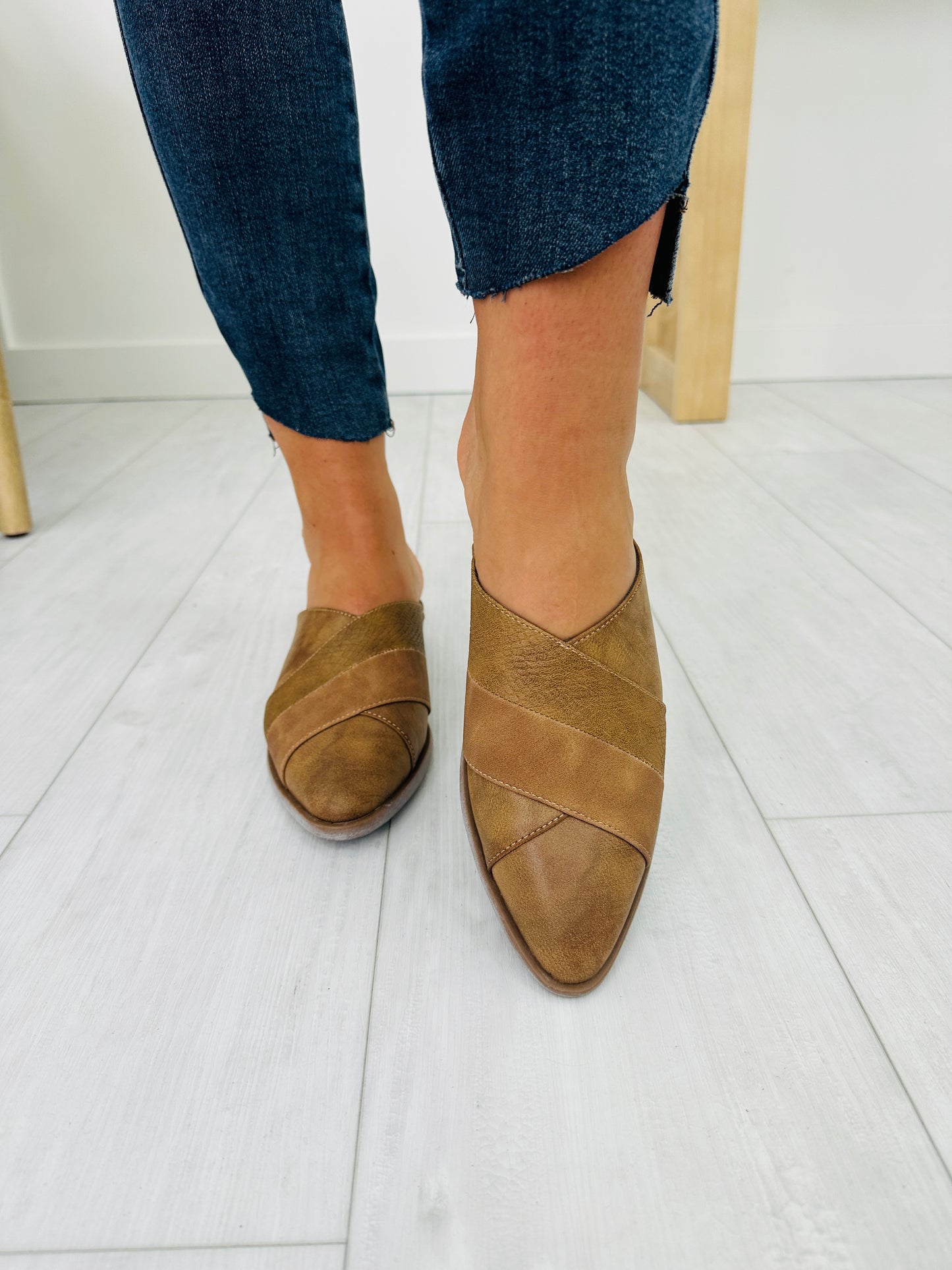 Modern Crossroads Mules In Tan