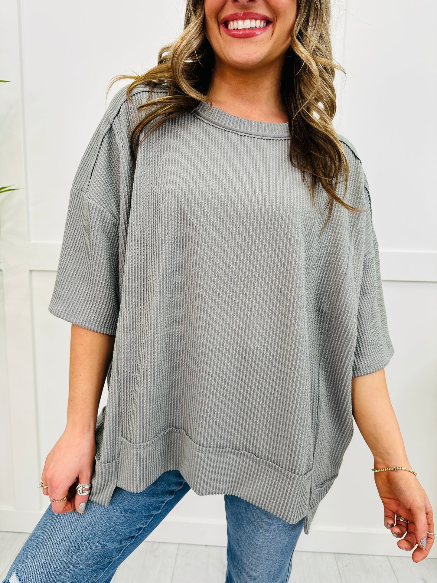 REG/CURVY Easy Living Pullover- Multiple Colors!