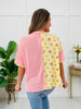The Garden Patch Top In Coral