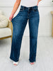 Judy Blue Far and Wide Leg Jeans in Reg/Curvy