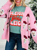 Santa Stop Here Cardigan in Multiple Colors