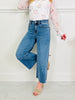 Judy Blue Fresh Start Wide Leg Cropped Jeans