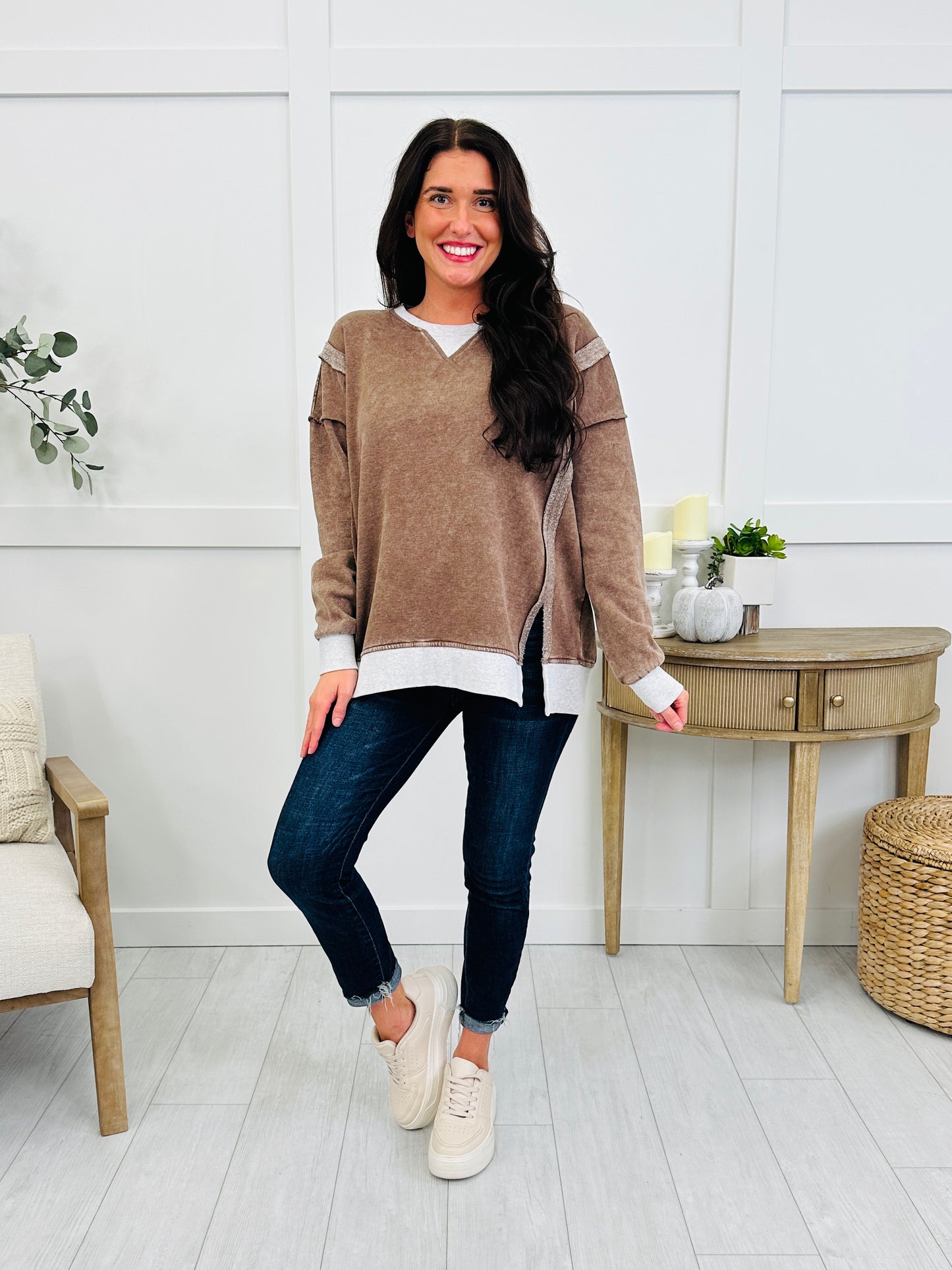 Anywhere With You Sweatshirt In Multiple Colors