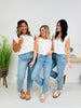 Judy Blue Feel Good Fit Ankle Straight Jeans