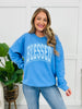 Blessed Puff Graphic Crewneck Sweatshirt