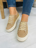 Runaway Rhythm Sneakers In Desert Khaki