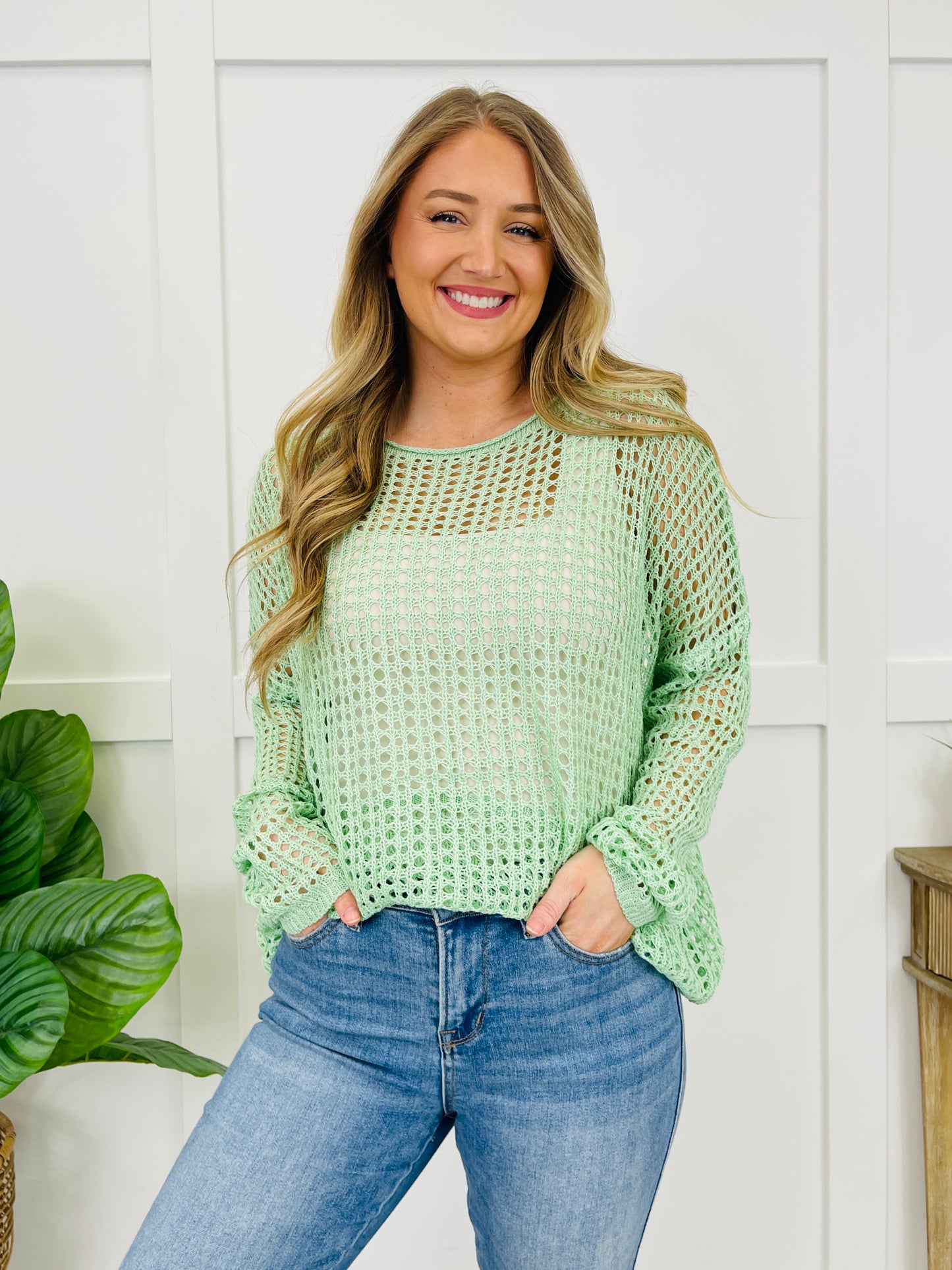 Perfectly Put Together Top in Green