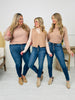 Judy Blue We Stay Fly Button Fly Skinny Jeans