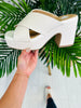 Stylish Steps Heels In Ivory