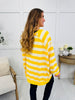 The Cove Top In Yellow/Ivory