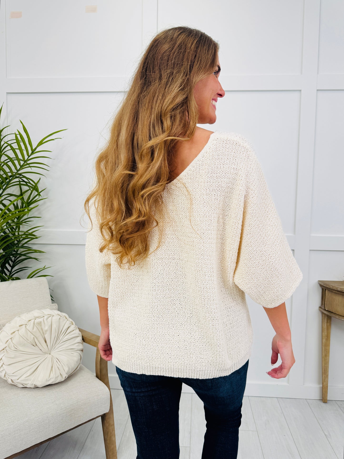 Rustic Charm Sweater In Multiple Colors