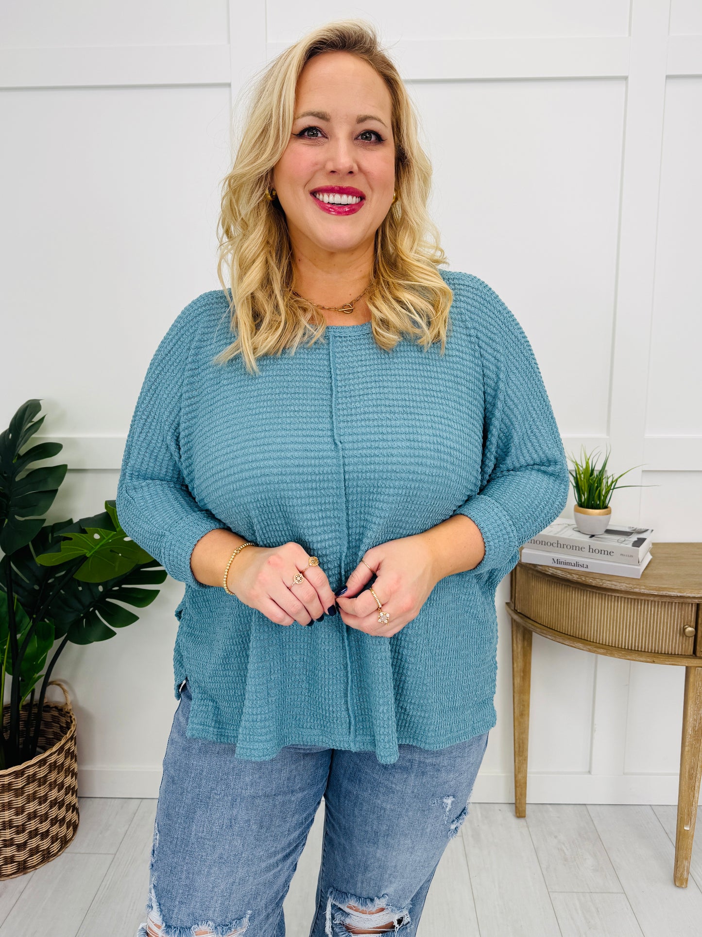 DOORBUSTER! The Breezy Bliss Top- Multiple Colors!