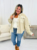 REG/CURVY MOCO Exclusive Trendy In Taupe Shacket