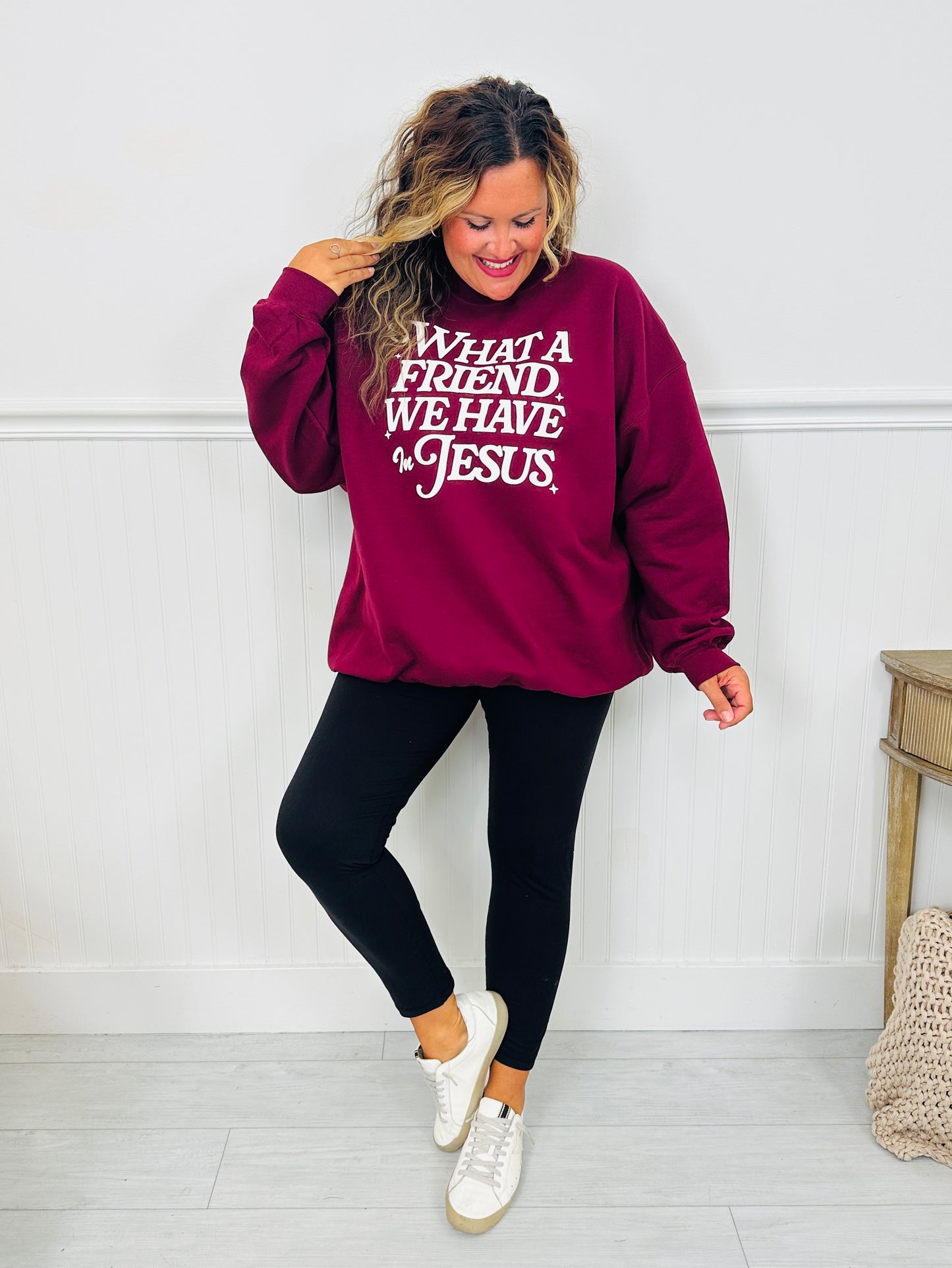 What a Friend We Have in Jesus Crewneck Sweatshirt