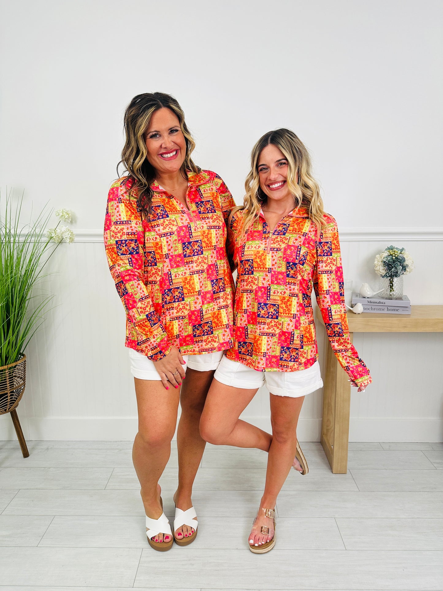 Where Spring Begins Top in Wilmington Print