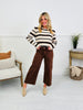 Judy Blue Melt In Your Mouth Chocolate Wide Leg Cropped Jeans