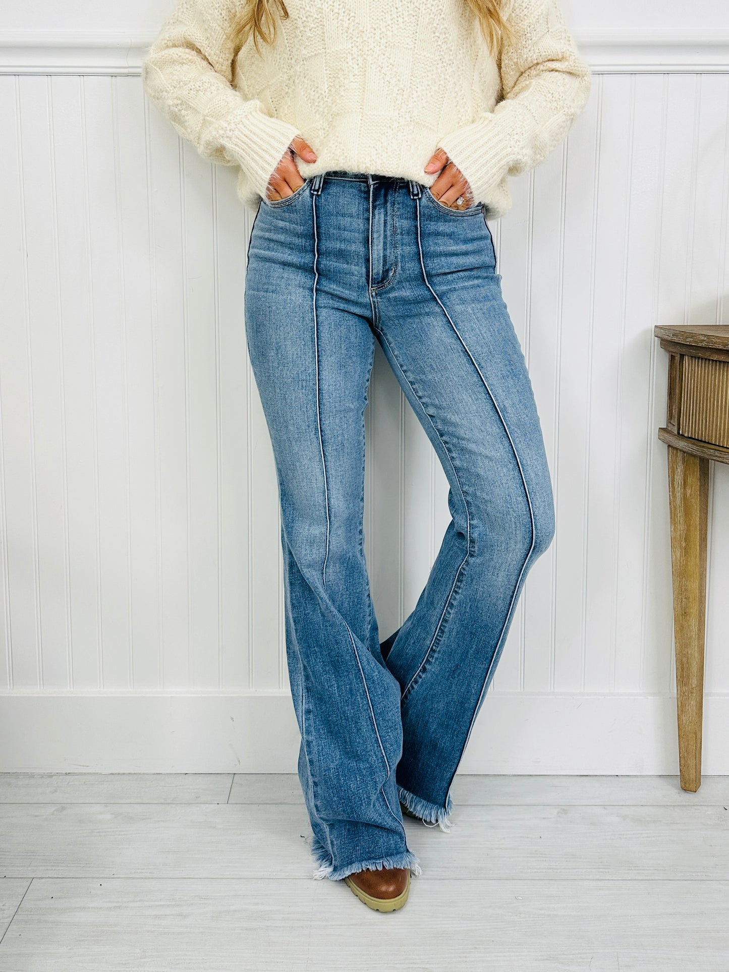 Judy Blue Anything But Ordinary Flare Jeans
