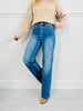 Go Into Detail Tummy Control Wide Leg Jeans