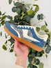 Glimmer Groove Sneakers In Blue White