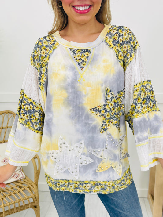 Floral Constellation Top