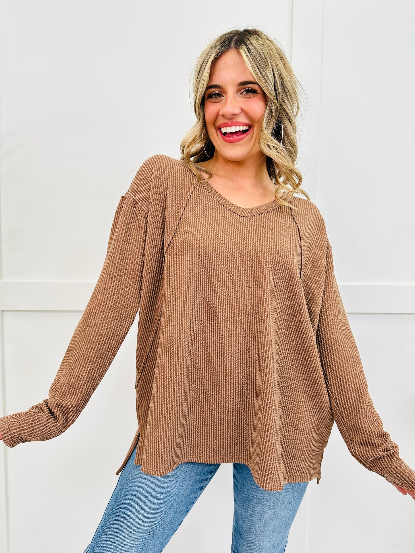 REG/CURVY Cozy and Corded Top - Multiple Colors!