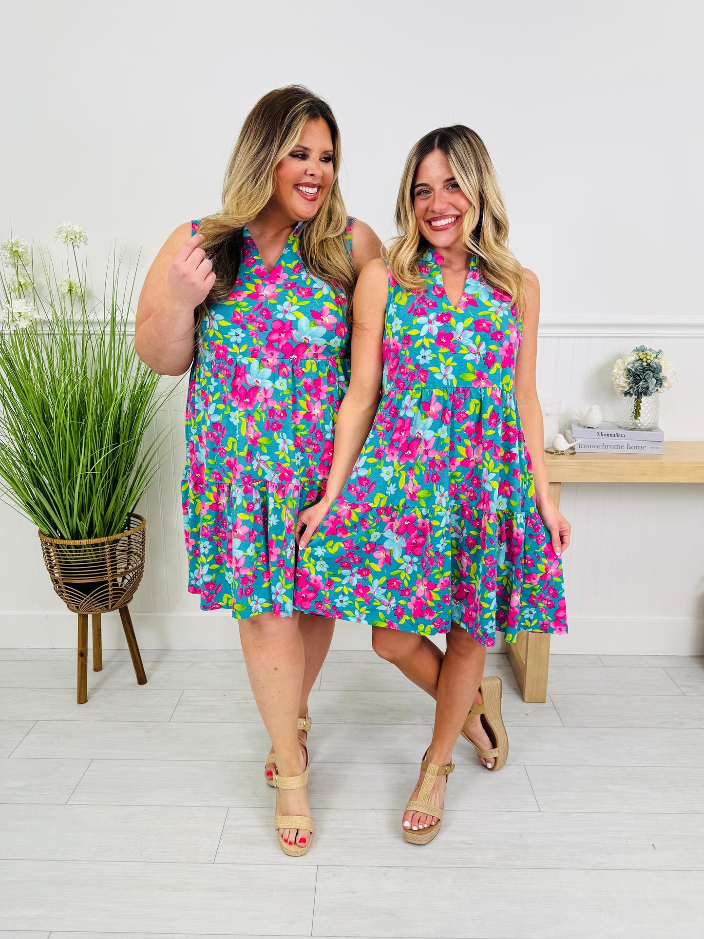 Stay Sunny Dress in Naples Print