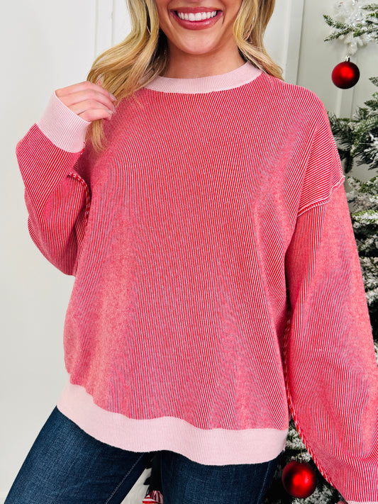 Peppermint Wishes Sweater
