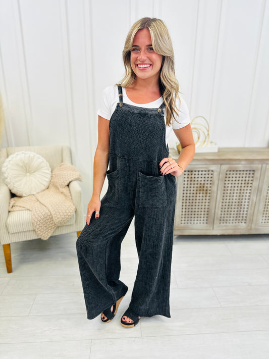 REG/CURVY Writing Love Notes Jumpsuit