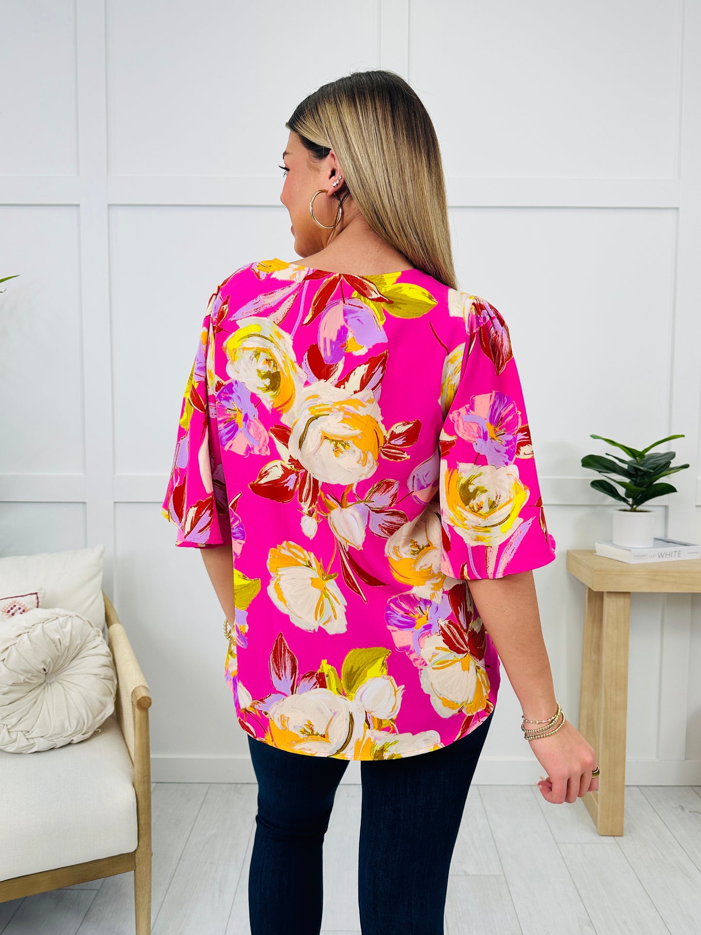 REG/CURVY Blooming and Beautiful Top