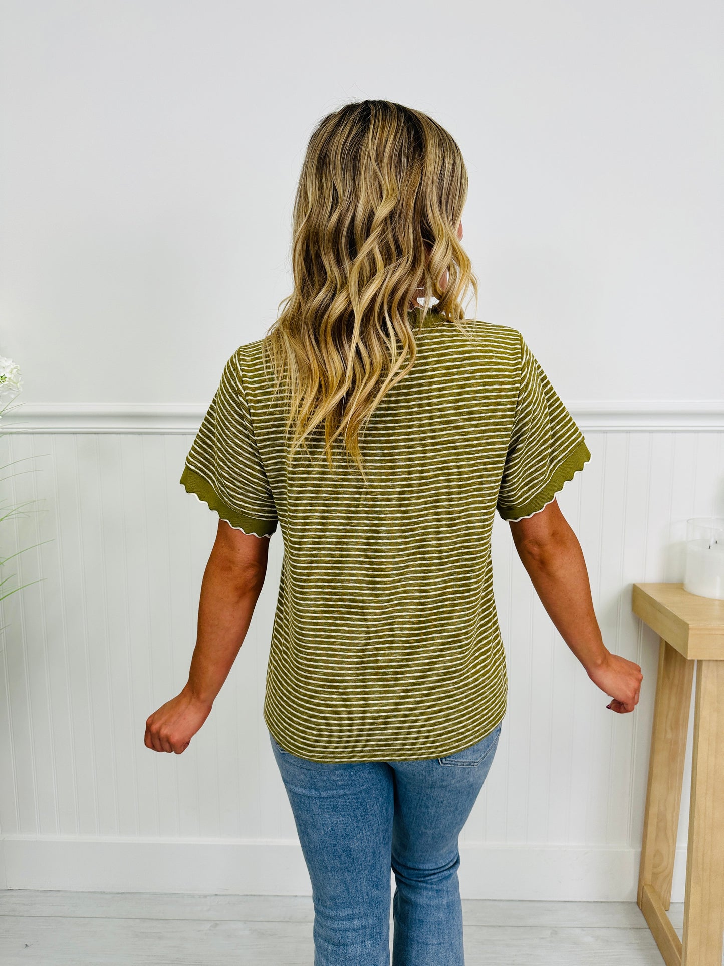 Scalloped & Sweet Top In Multiple Colors