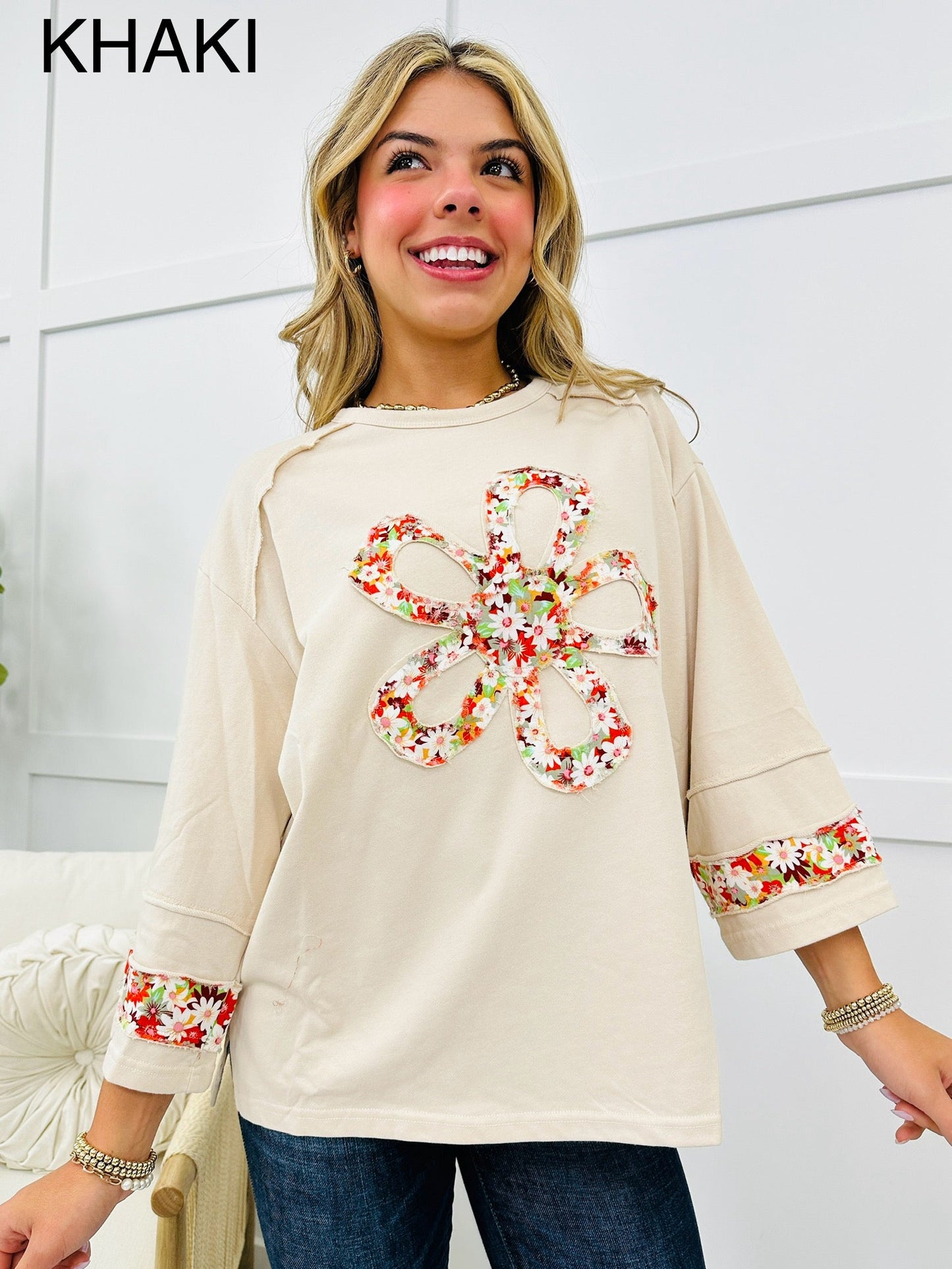 REG/CURVY Strolling The Flower Patch Top- Multiple Colors!