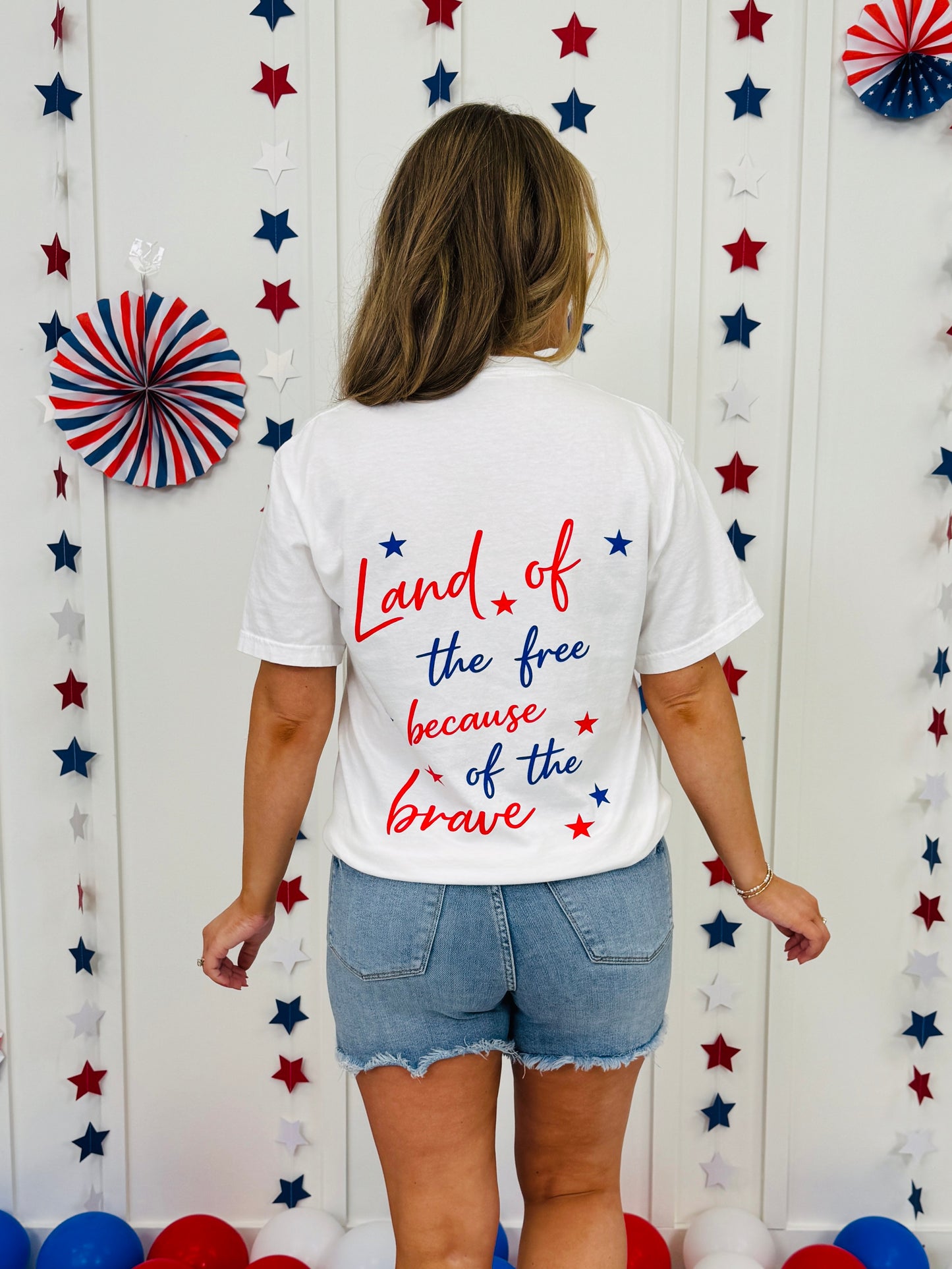 Land Of The Free Graphic Tee