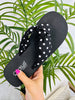 The Bold Tide Flip Flops In Polka Dots