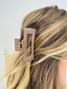 Signature Hold Rectangle Claw Clip- Multiple Colors!