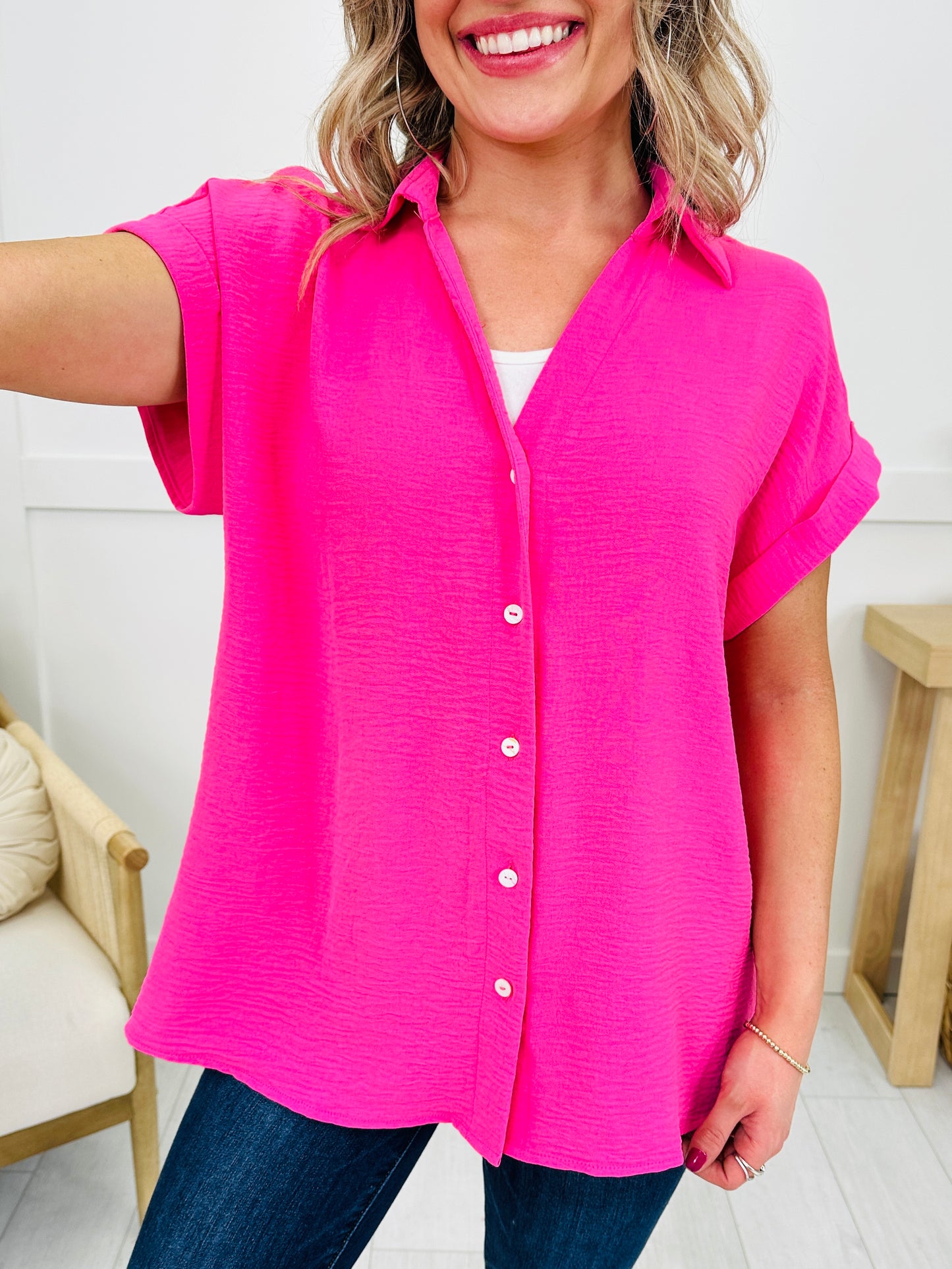 The Effortless Essential Top- Multiple Colors!