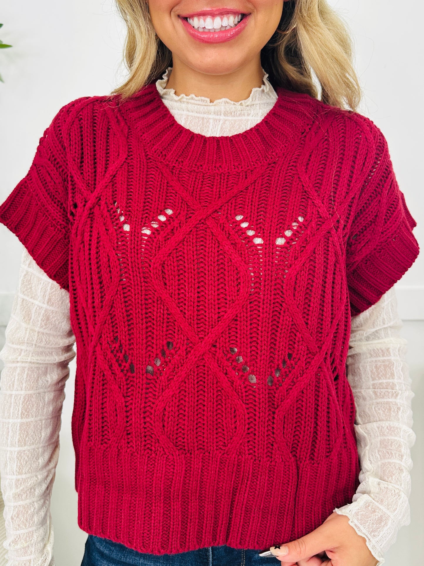 DOORBUSTER! Lost In The Pattern Sweater- Multiple Colors!