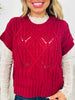 DOORBUSTER! Lost In The Pattern Sweater- Multiple Colors!