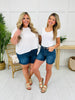 Judy Blue Old School Cool Dad Shorts
