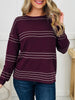 Threaded Hearts Sweater- Multiple Colors!