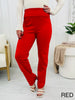 REG/CURVY Straight Leg Magic Pants-Multiple Colors!