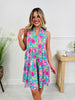 Stay Sunny Dress in Key West Print