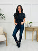 The Signature Stitch Top In Black