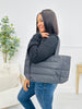 The Quilted Carry Puffer Tote Bag In Multiple Colors