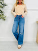 Relaxed & Ready Wide Leg Tummy Control Jeans In Multiple Inseams