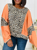 Catwalk Contrast Pullover in Rust
