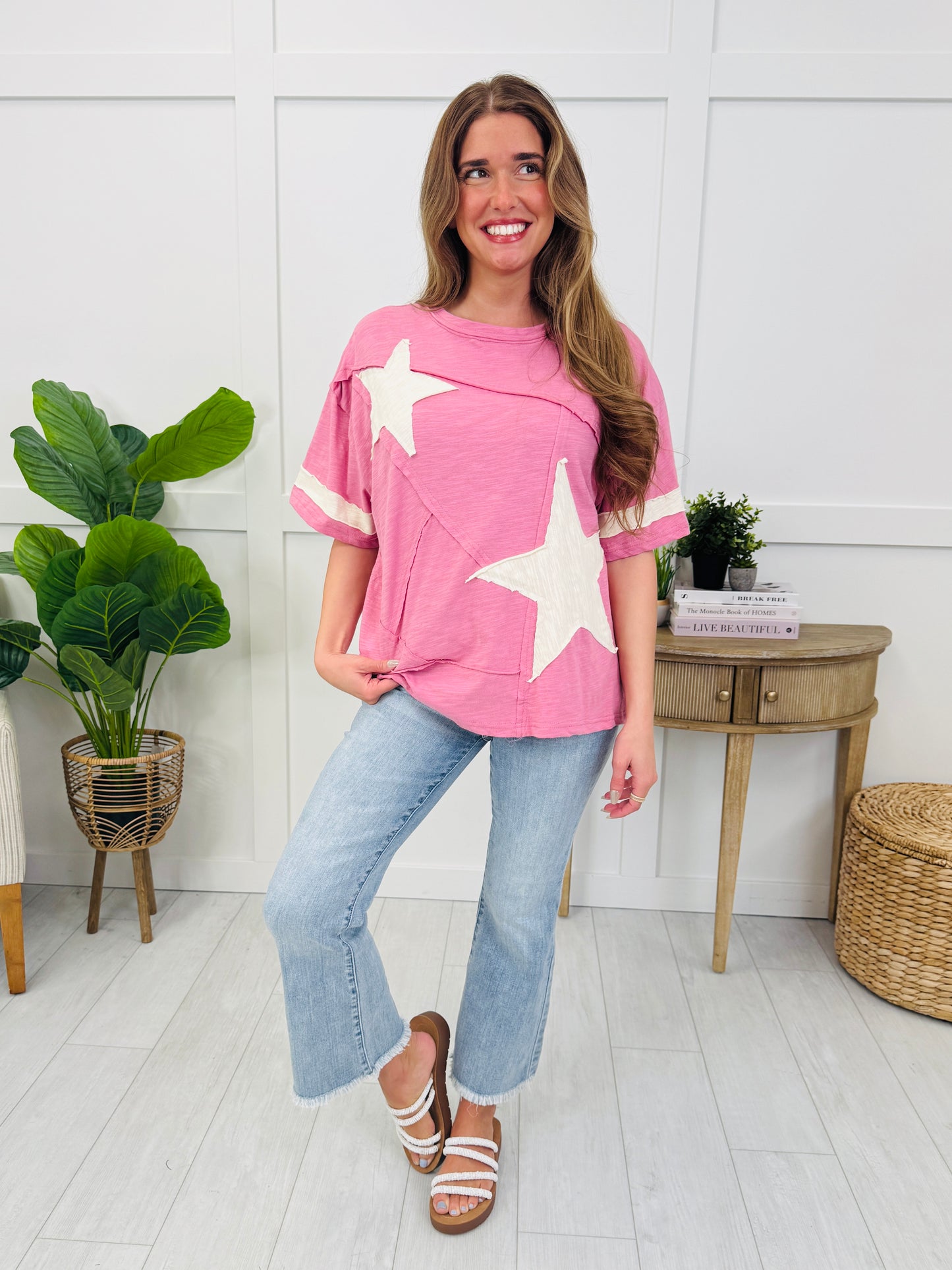 Starline Revival Top In Vintage Pink
