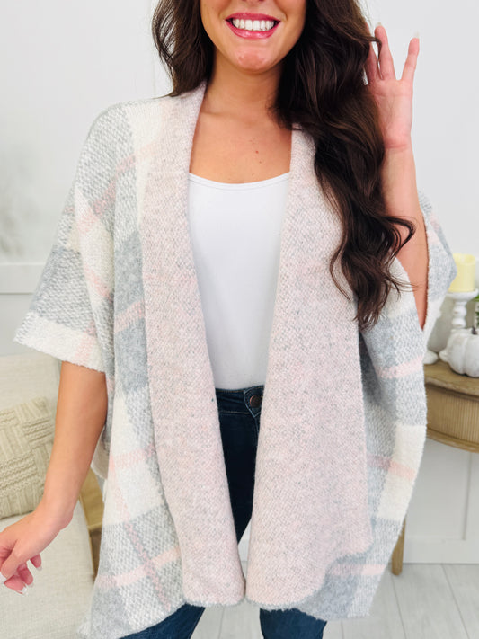 Cabin Weekend Wrap In Grey